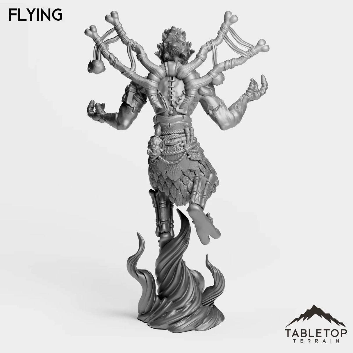 Tabletop Terrain Miniature Undead Troll