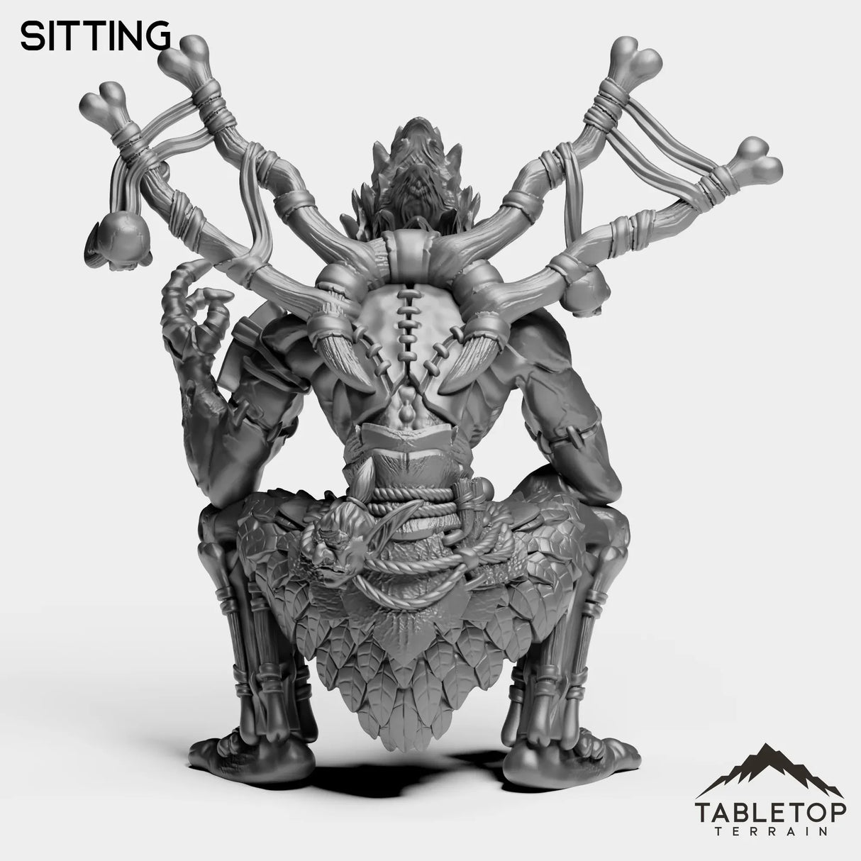 Tabletop Terrain Miniature Undead Troll
