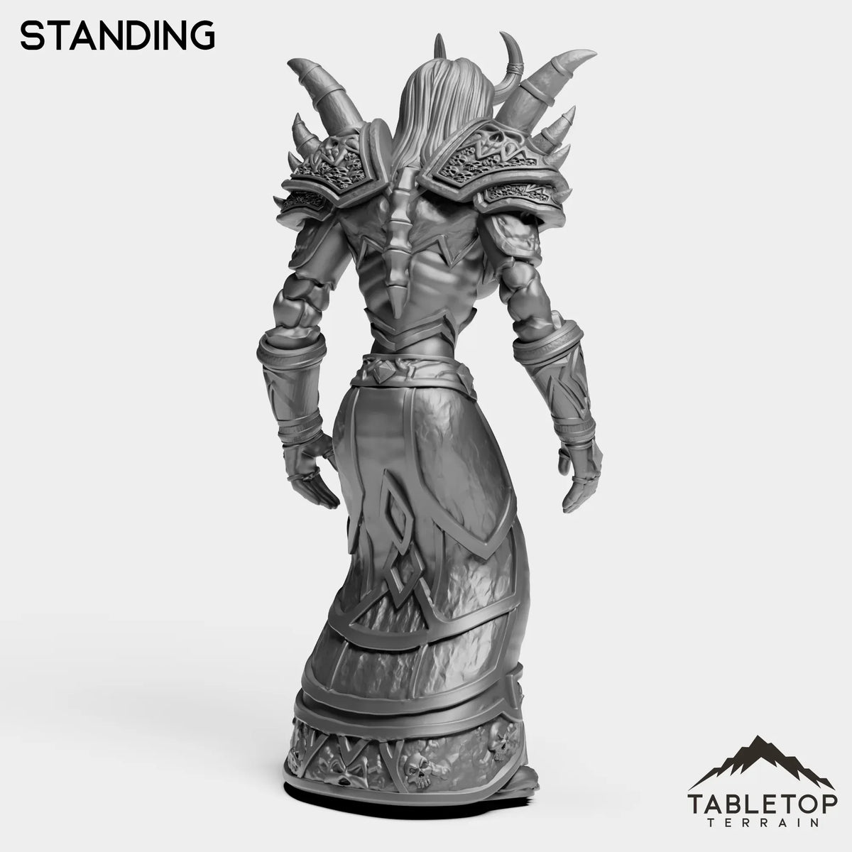Tabletop Terrain Miniature Undead Warlock Female Tier 1
