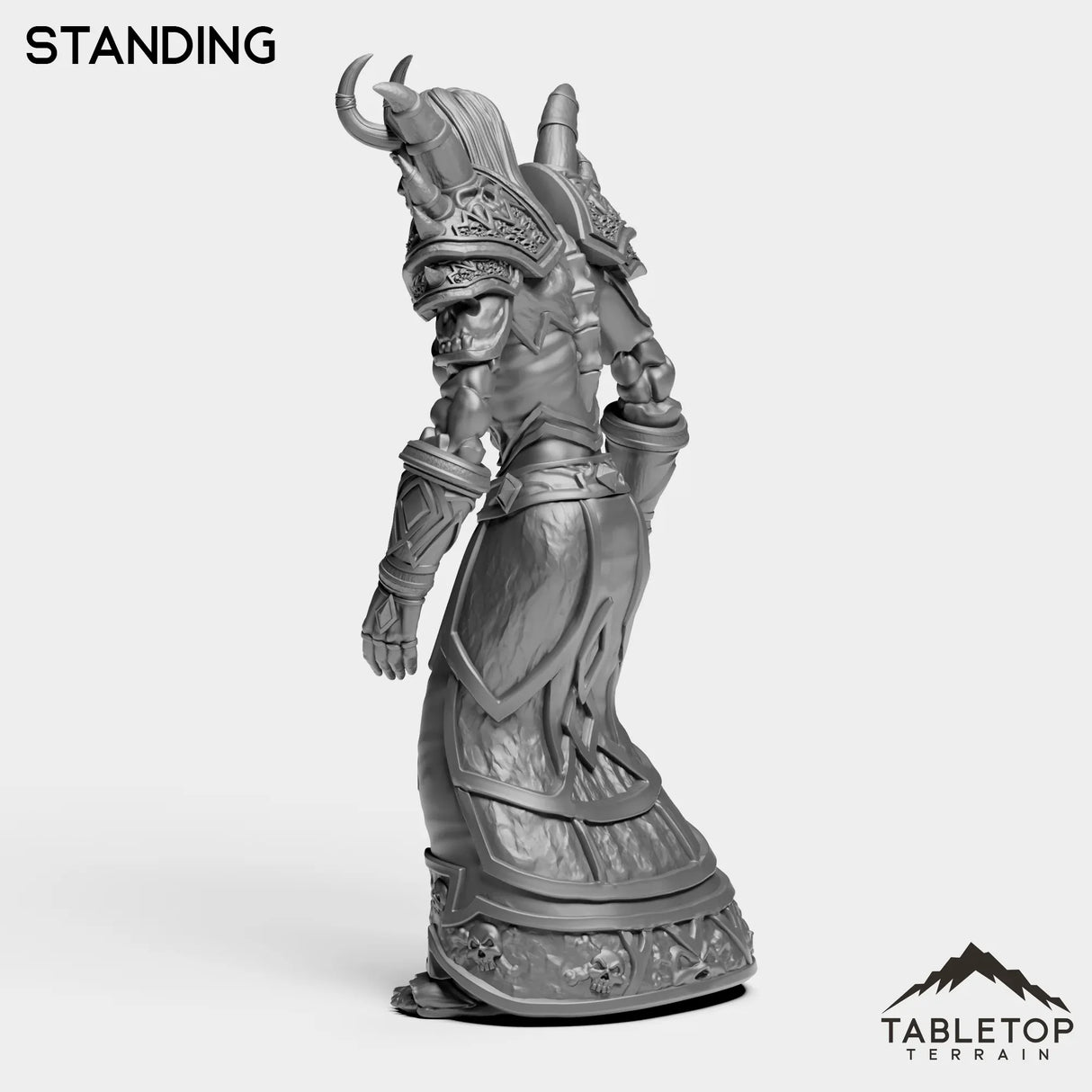 Tabletop Terrain Miniature Undead Warlock Female Tier 1