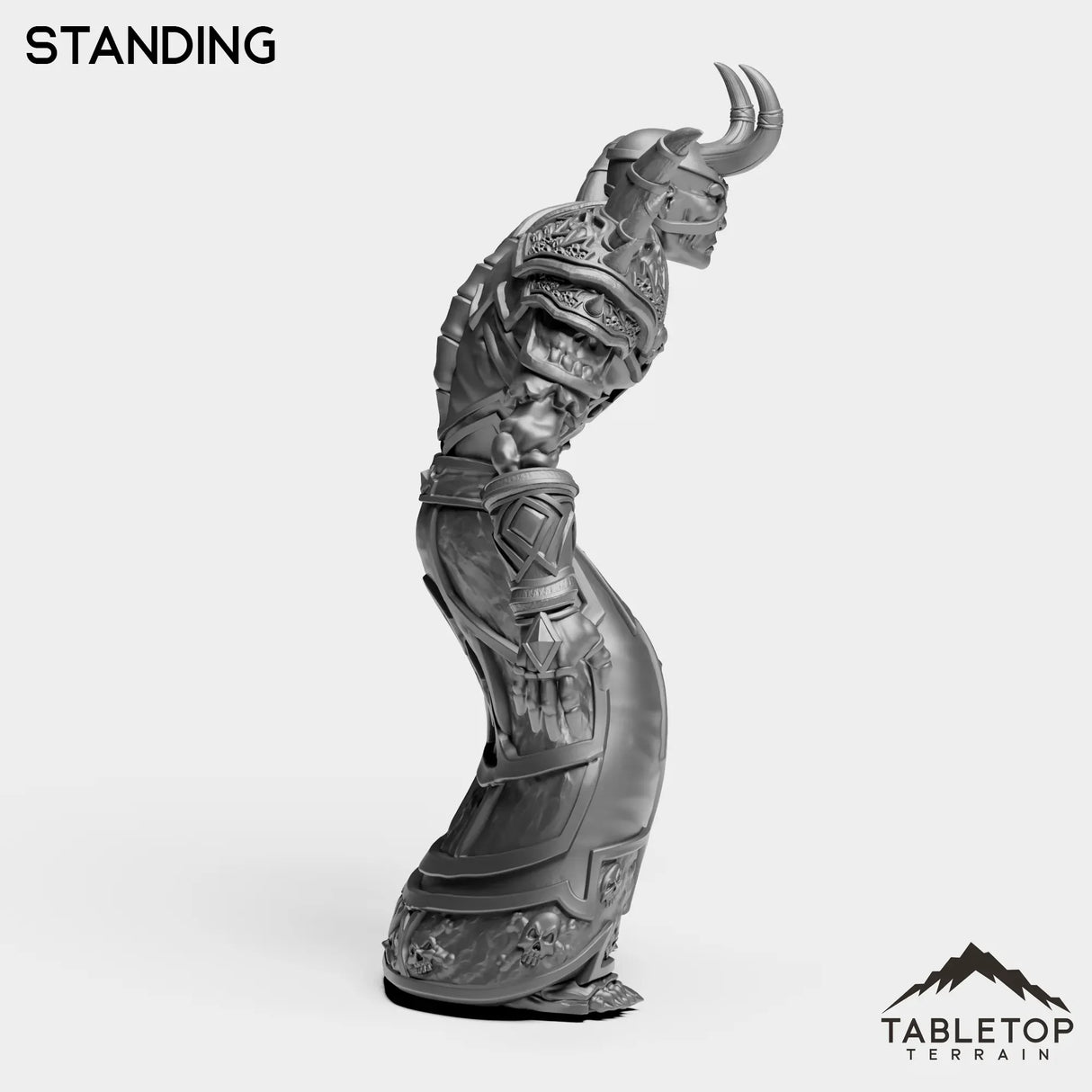 Tabletop Terrain Miniature Undead Warlock Tier 1