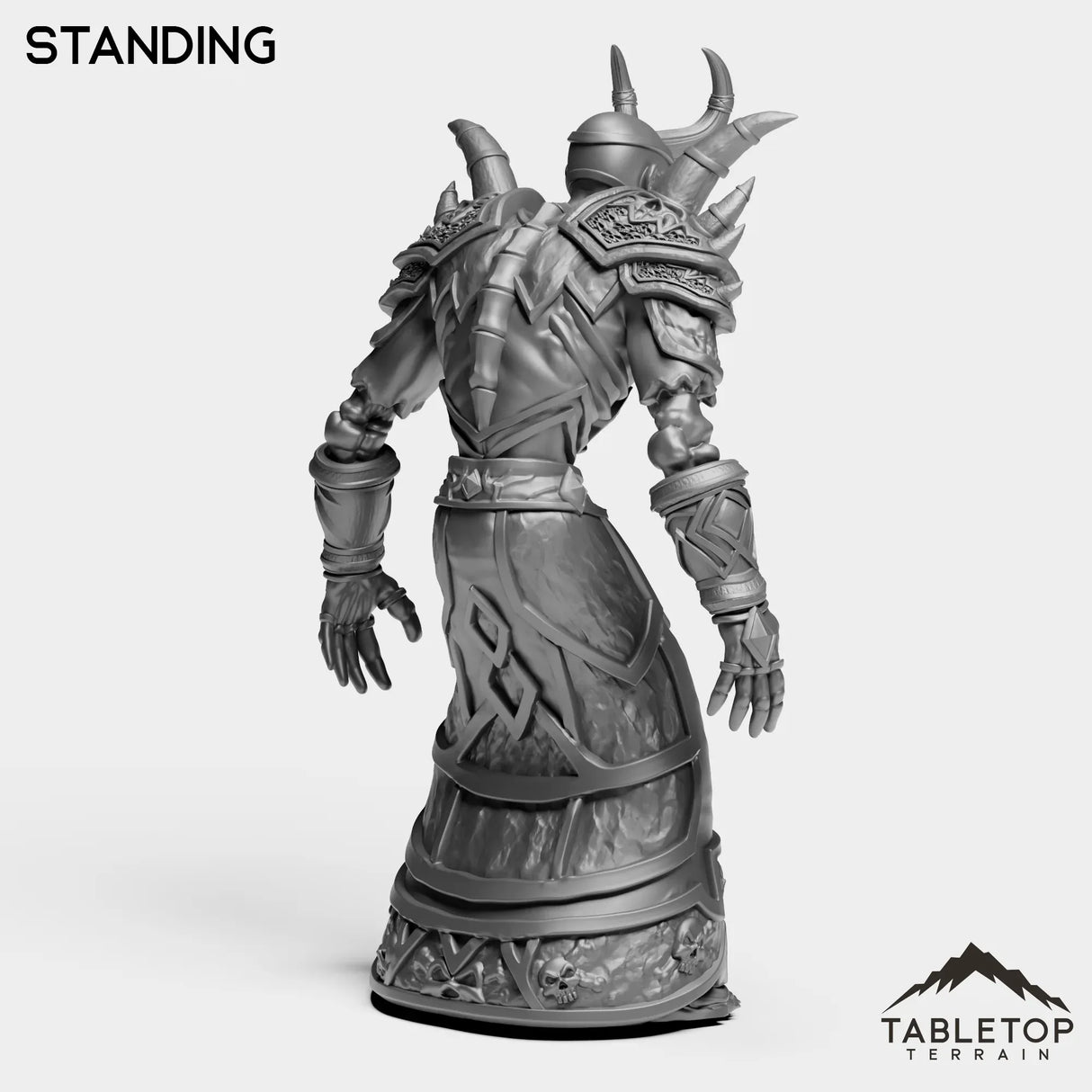 Tabletop Terrain Miniature Undead Warlock Tier 1