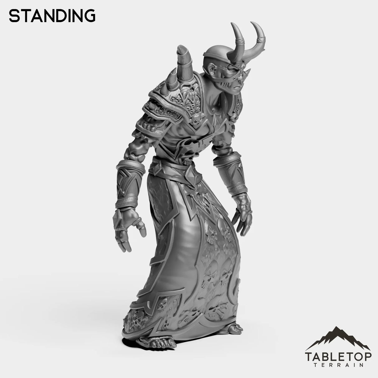 Tabletop Terrain Miniature Undead Warlock Tier 1