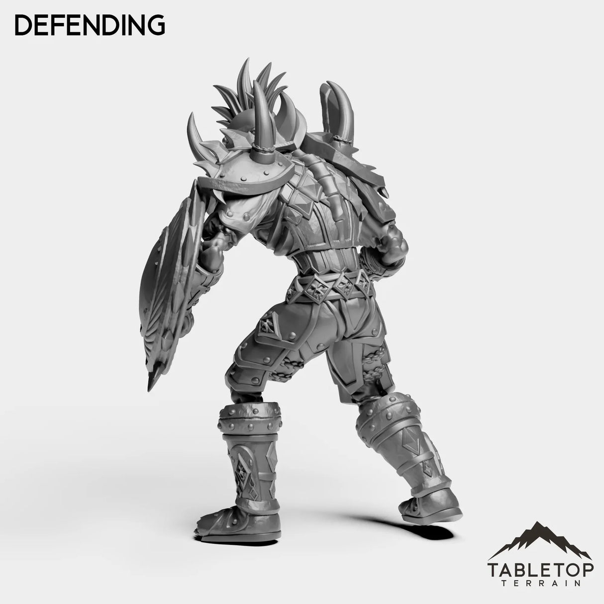 Tabletop Terrain Miniature Undead Warrior Tier 1