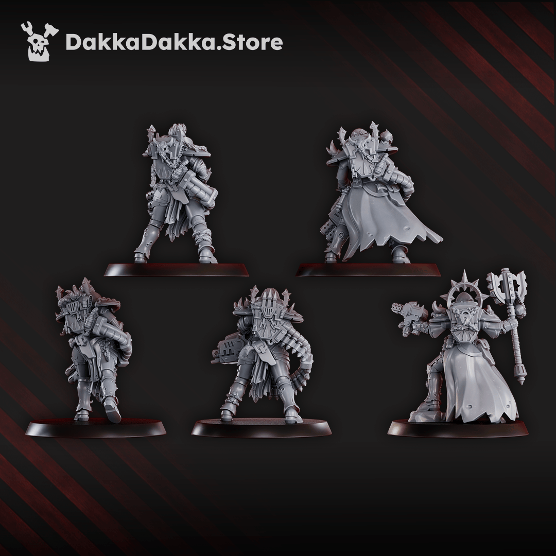 Tabletop Terrain Miniature Unholy BFG Squad