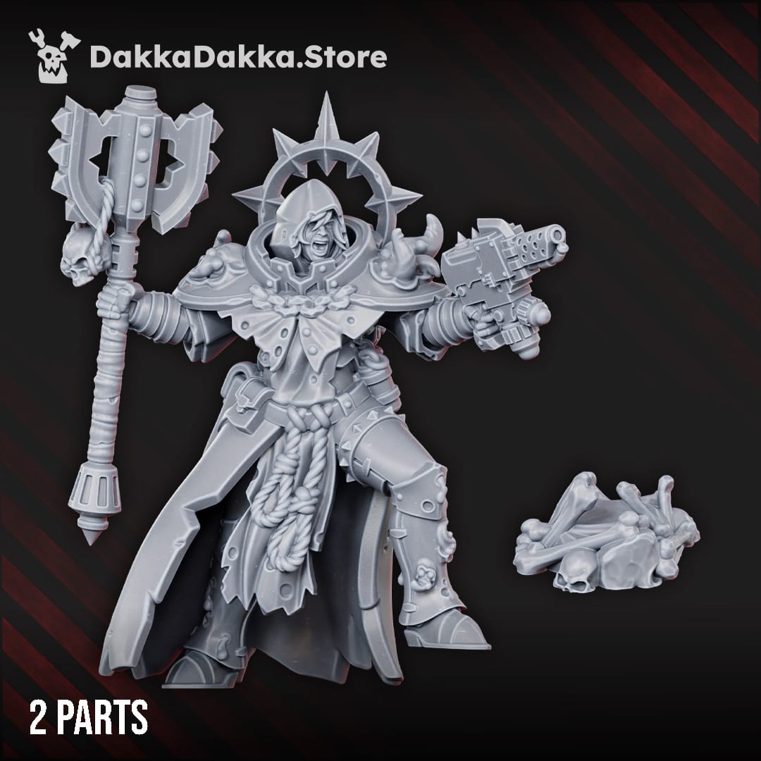 Tabletop Terrain Miniature Unholy Space Coven Heavy Sergeant