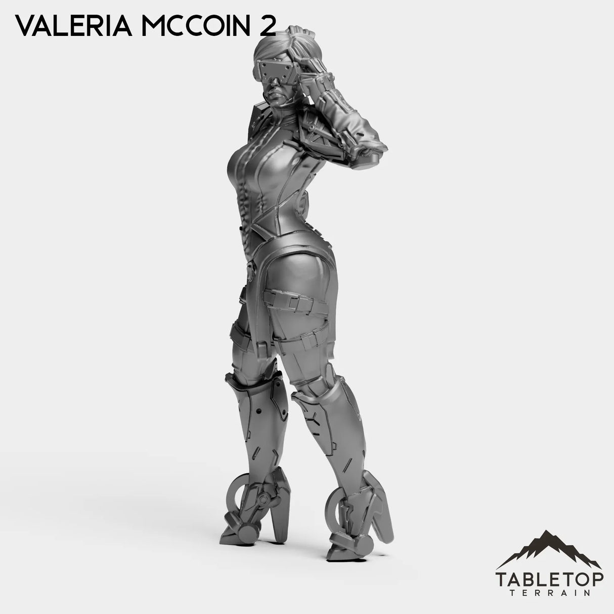 Tabletop Terrain Miniature Valeria McCoin - Raid44 Highway Patrol