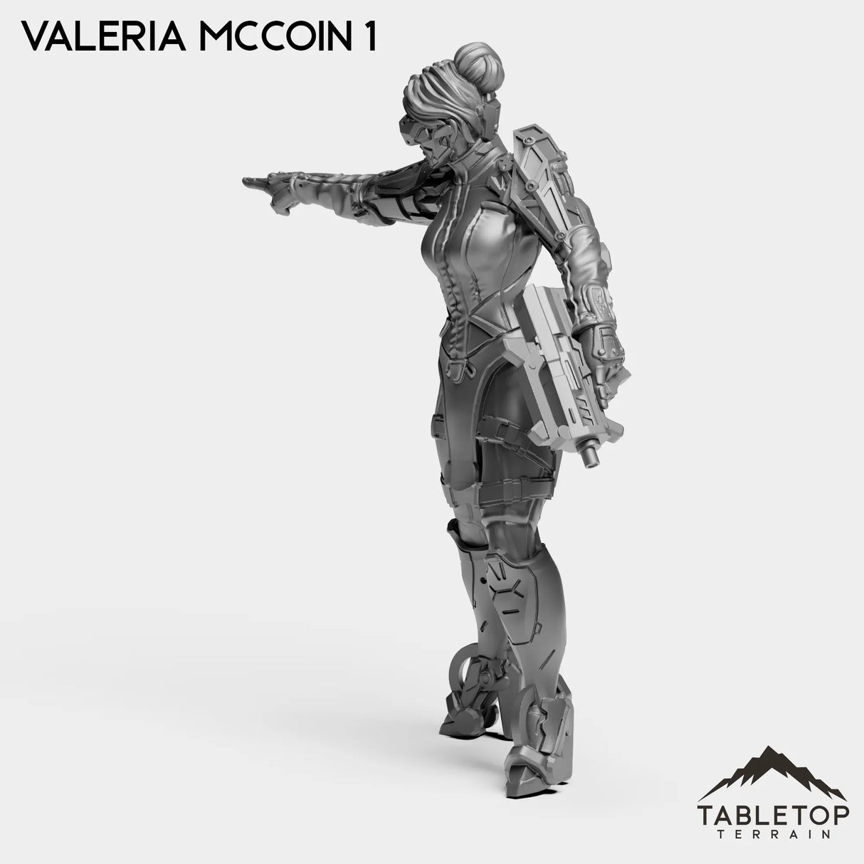Tabletop Terrain Miniature Valeria McCoin - Raid44 Highway Patrol