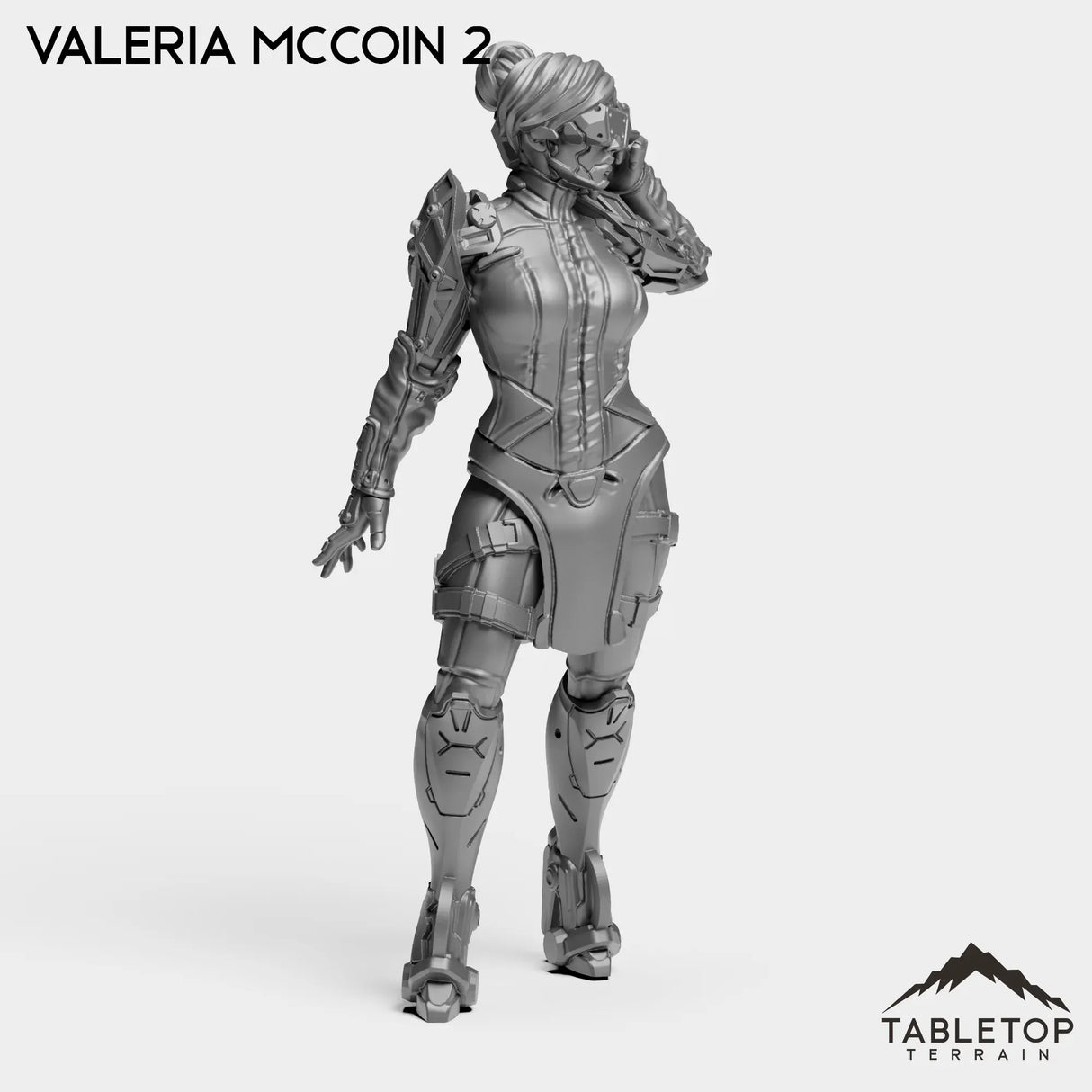 Tabletop Terrain Miniature Valeria McCoin - Raid44 Highway Patrol