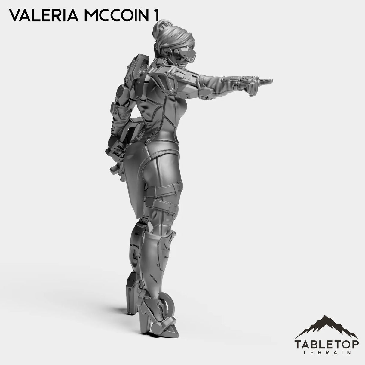 Tabletop Terrain Miniature Valeria McCoin - Raid44 Highway Patrol