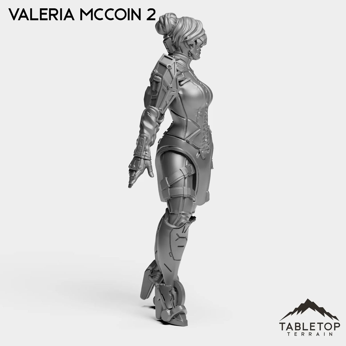 Tabletop Terrain Miniature Valeria McCoin - Raid44 Highway Patrol
