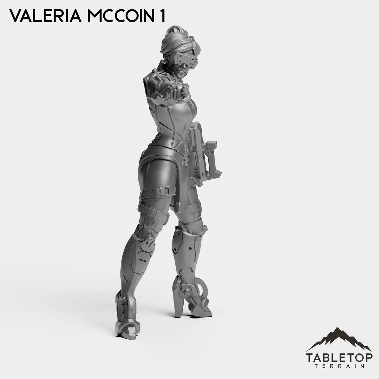 Tabletop Terrain Miniature Valeria McCoin - Raid44 Highway Patrol