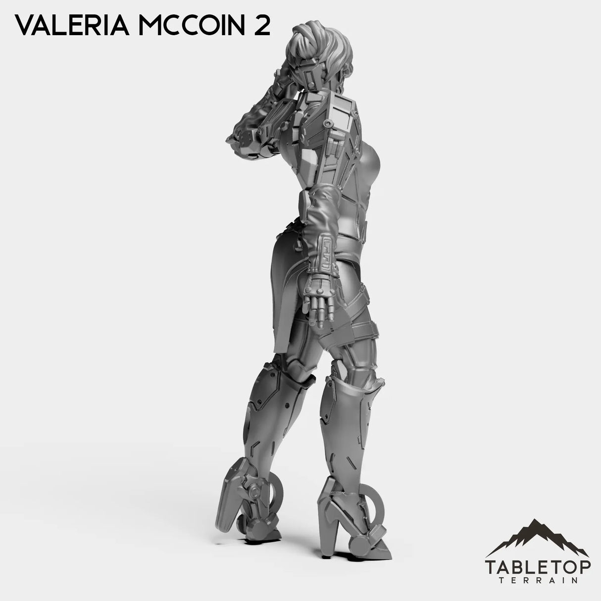 Tabletop Terrain Miniature Valeria McCoin - Raid44 Highway Patrol