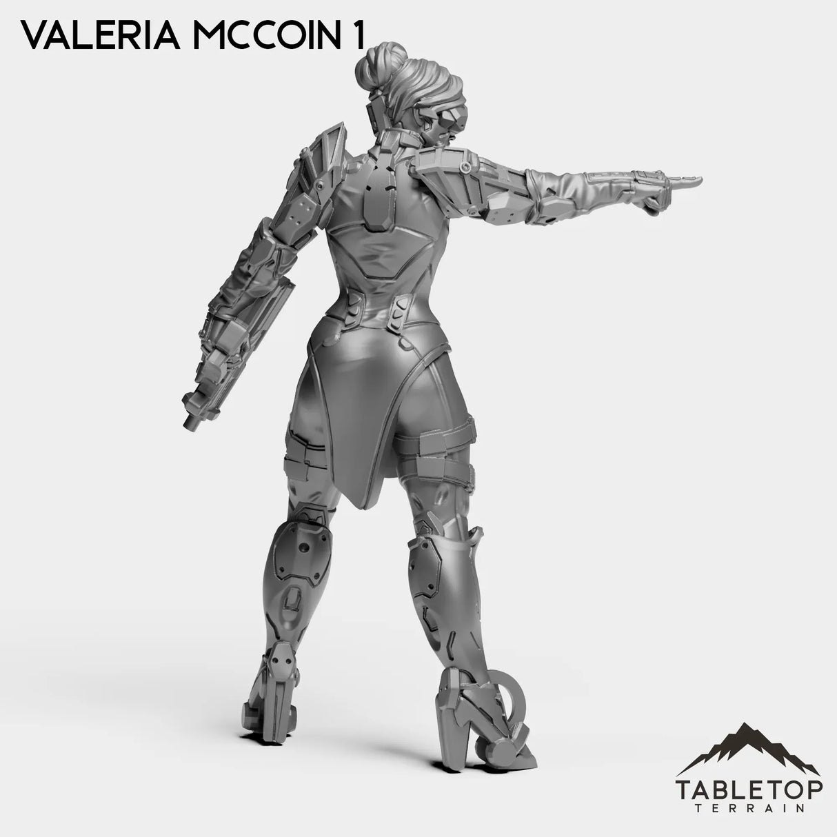Tabletop Terrain Miniature Valeria McCoin - Raid44 Highway Patrol