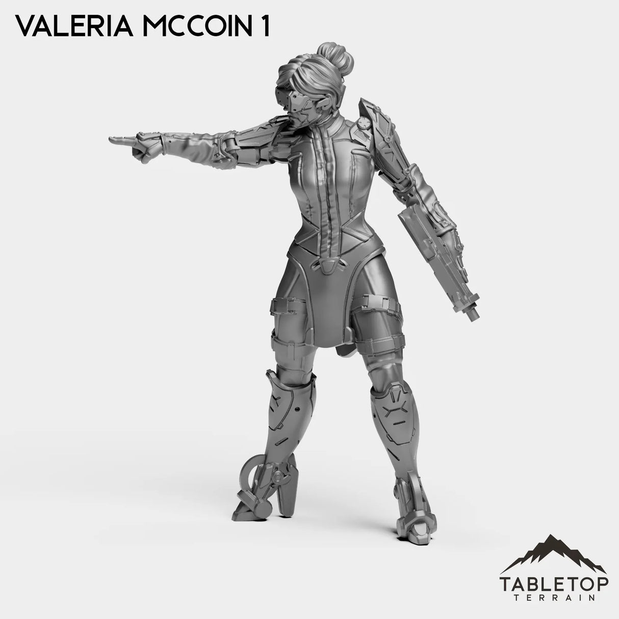 Tabletop Terrain Miniature Valeria McCoin - Raid44 Highway Patrol