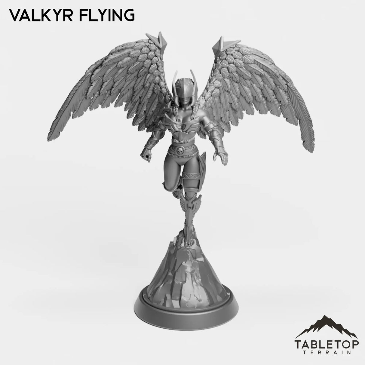 Tabletop Terrain Miniature Valkyr Flying Valkyr