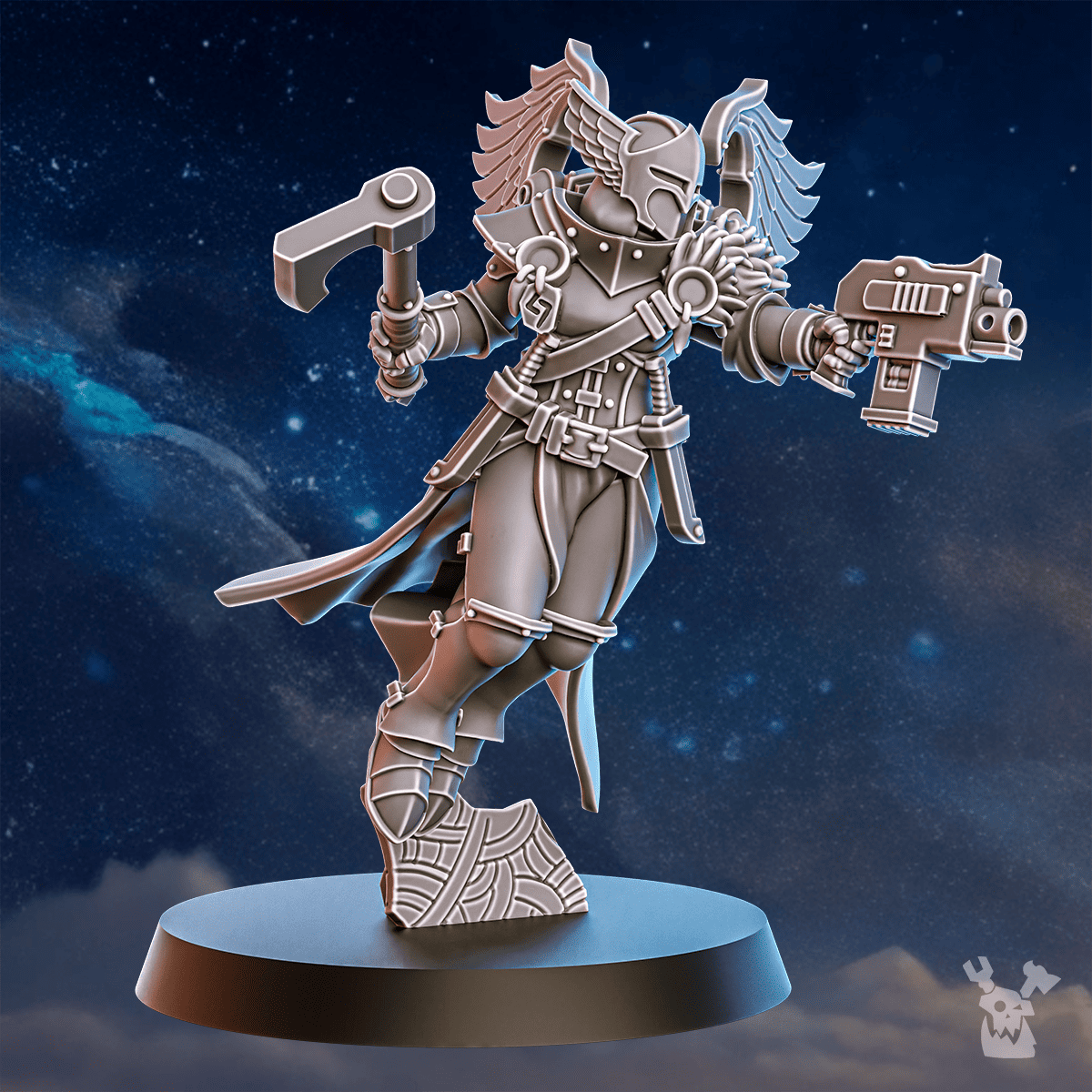 Tabletop Terrain Miniature Valkyries Squad x5