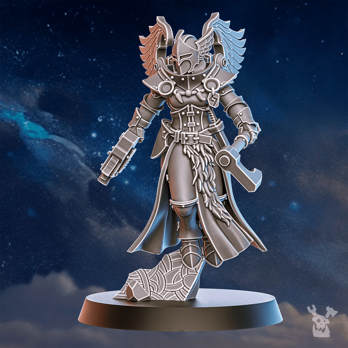 Tabletop Terrain Miniature Valkyries Squad x5
