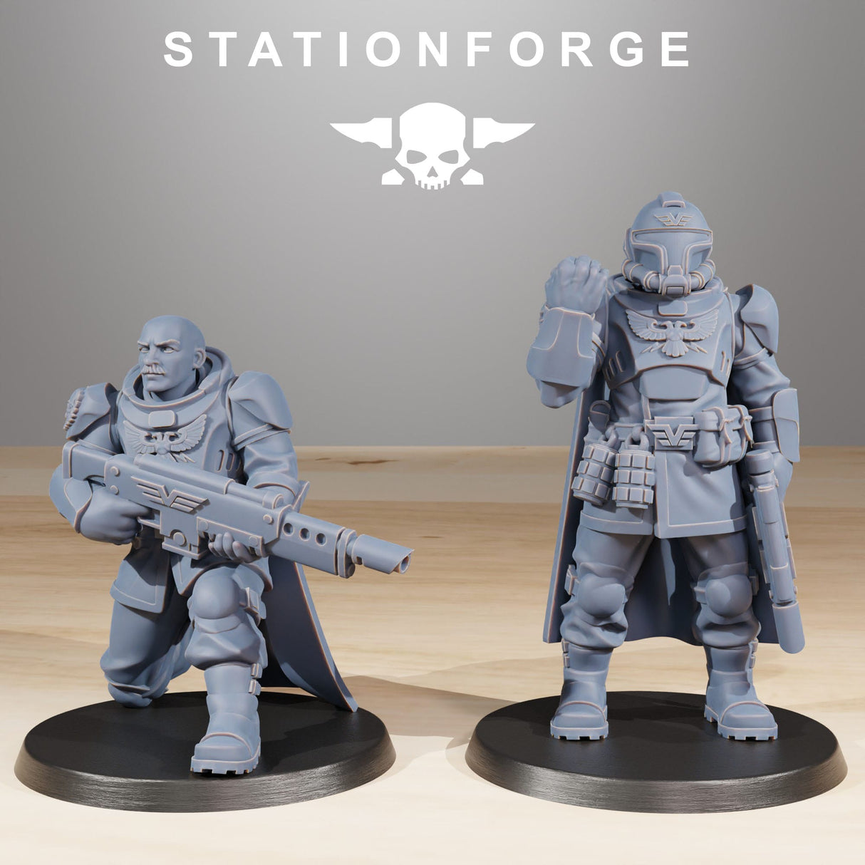 Tabletop Terrain Miniature Vaskar Freedom Fighters