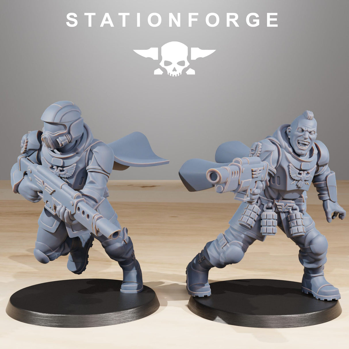 Tabletop Terrain Miniature Vaskar Freedom Fighters