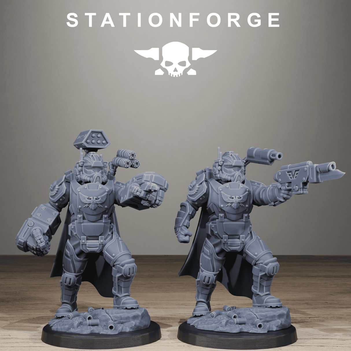 Tabletop Terrain Miniature Vaskar Heavy Squad