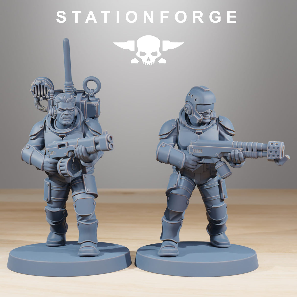 Tabletop Terrain Miniature Vaskar Infantry Builder Kit