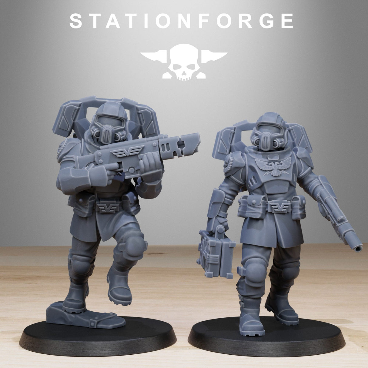 Tabletop Terrain Miniature Vaskar Jump Squad