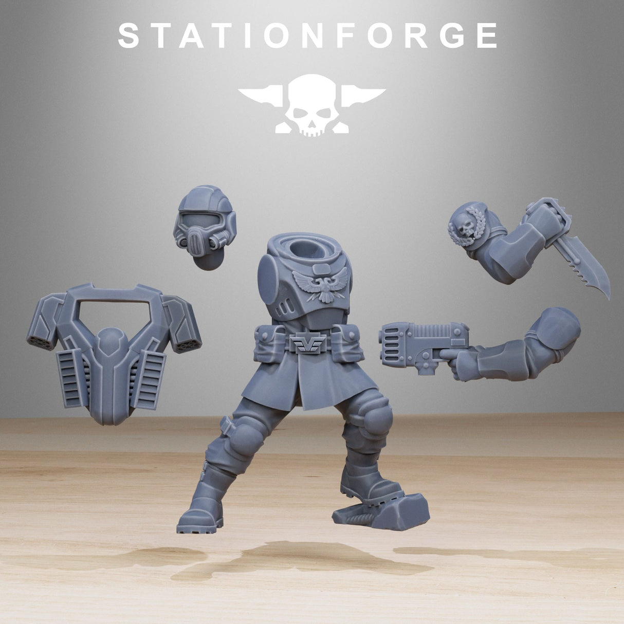 Tabletop Terrain Miniature Vaskar Jump Squad