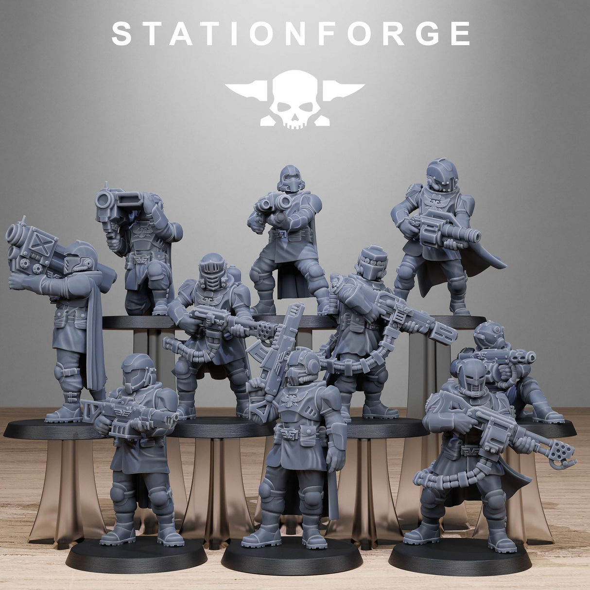 Tabletop Terrain Miniature Vaskar Patrol