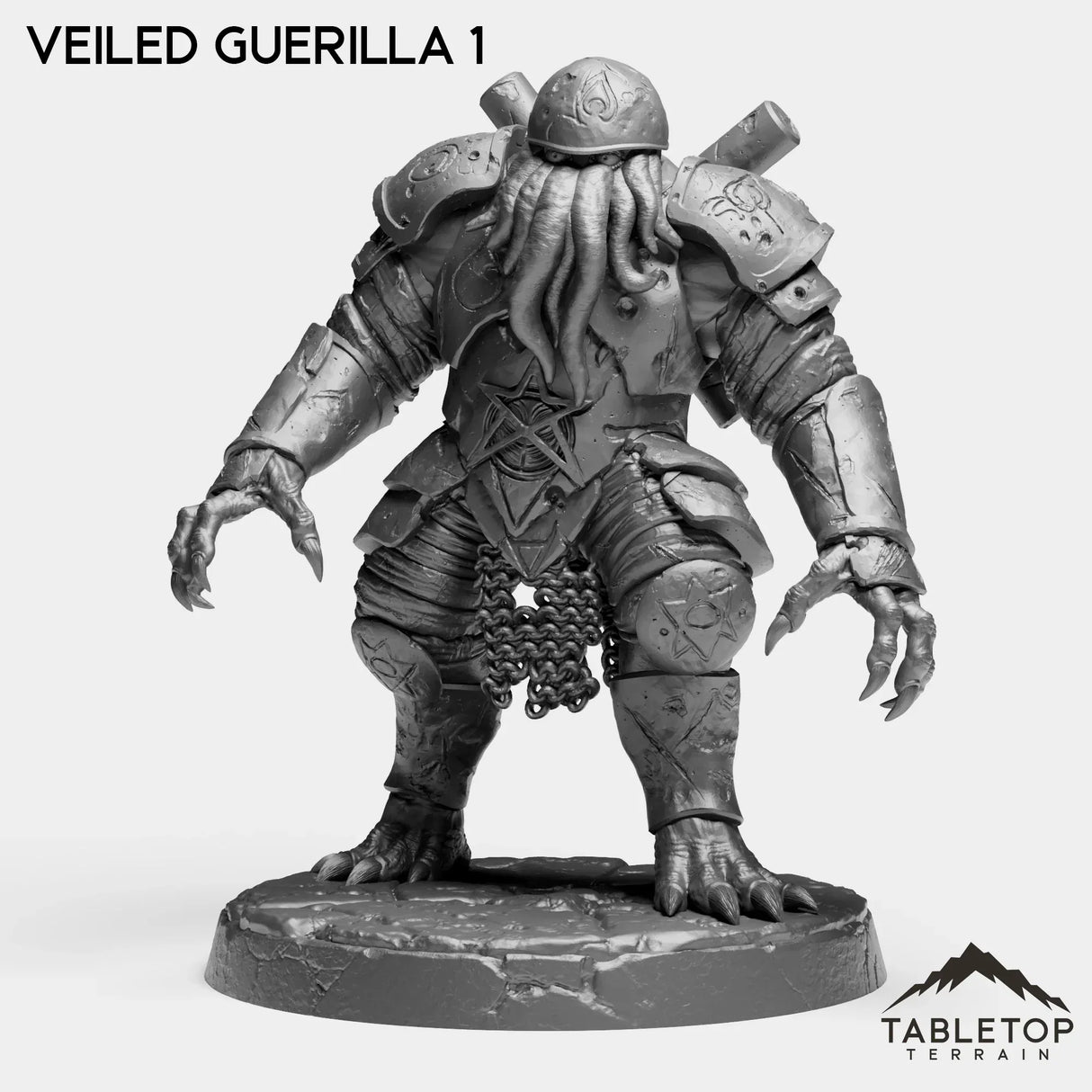 Tabletop Terrain Miniature Veiled Guerrillas - Starspawn Soldiers