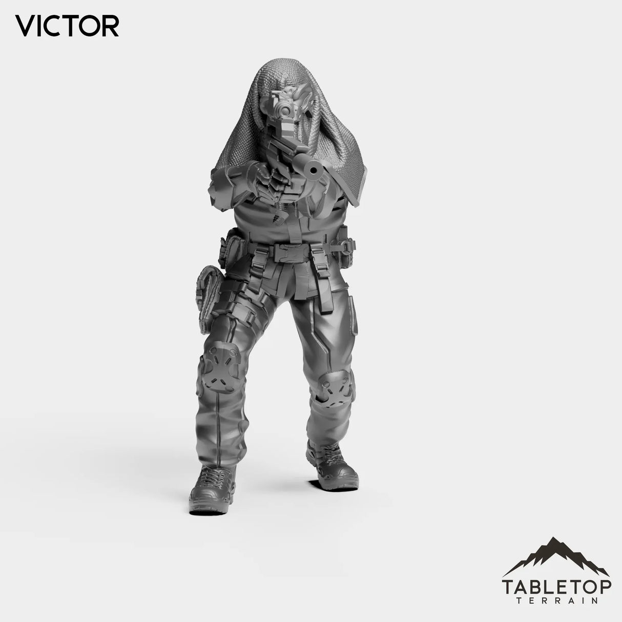 Tabletop Terrain Miniature Victor - ACE Agrupacion De Comandos Especiales