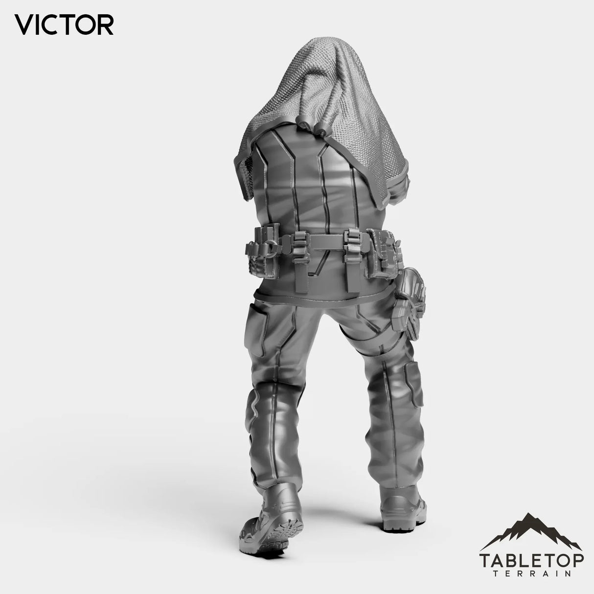 Tabletop Terrain Miniature Victor - ACE Agrupacion De Comandos Especiales