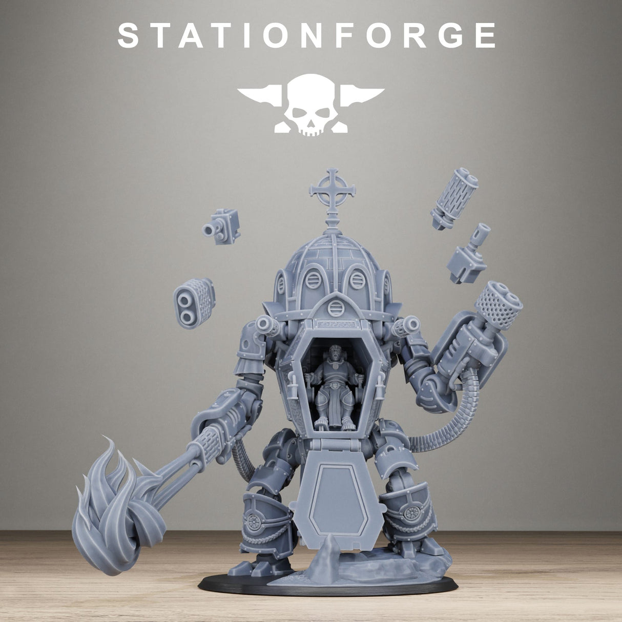 Tabletop Terrain Miniature Vodalite Reliquary