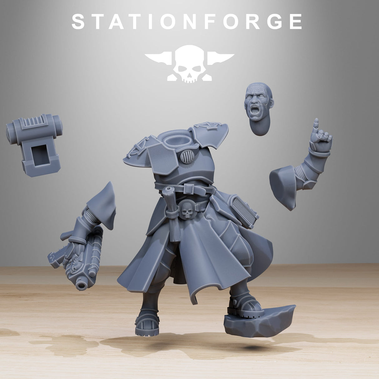 Tabletop Terrain Miniature Vodalites Brotherhood