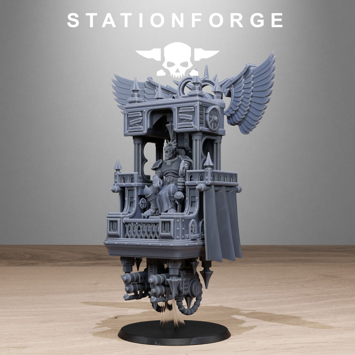 Tabletop Terrain Miniature Vodalites Flying Throne