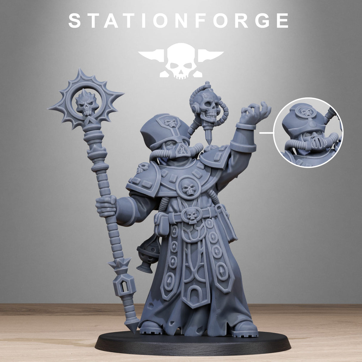 Tabletop Terrain Miniature Vodalites Priest