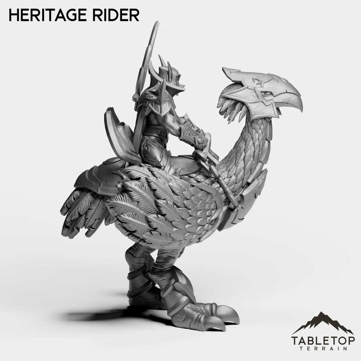 Tabletop Terrain Miniature Void Heritage Rider