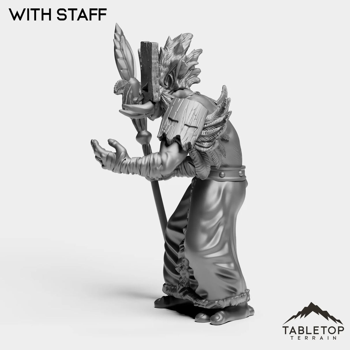 Tabletop Terrain Miniature Voodoo Troll