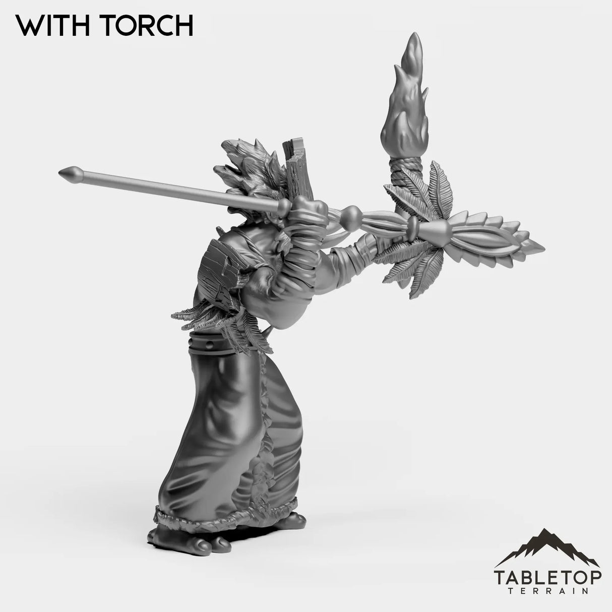 Tabletop Terrain Miniature Voodoo Troll