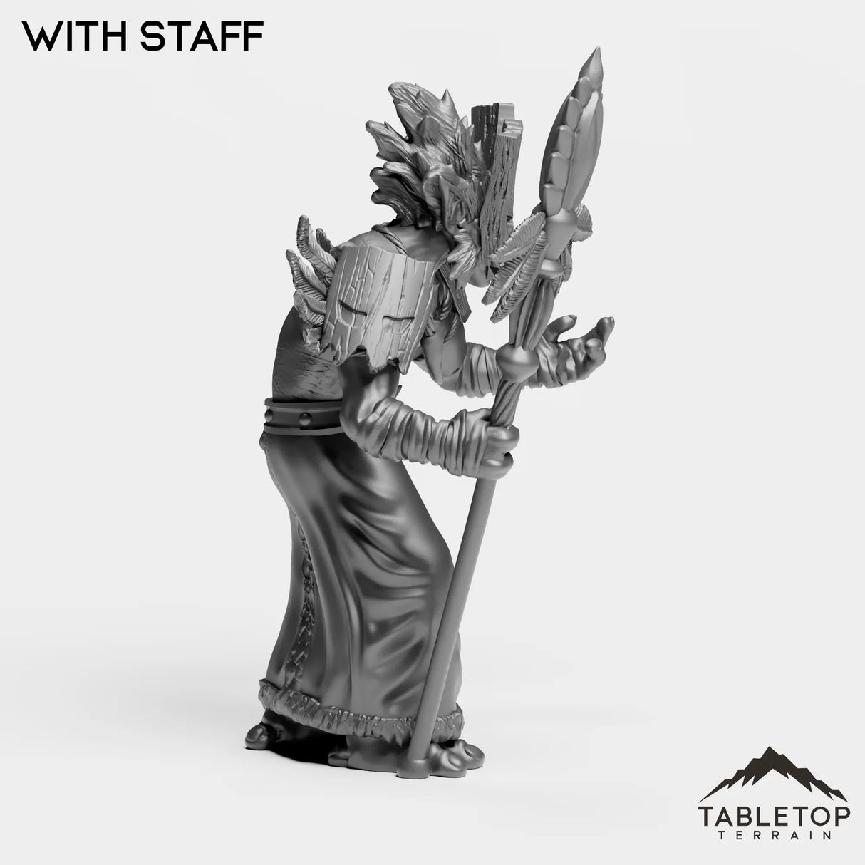 Tabletop Terrain Miniature Voodoo Troll