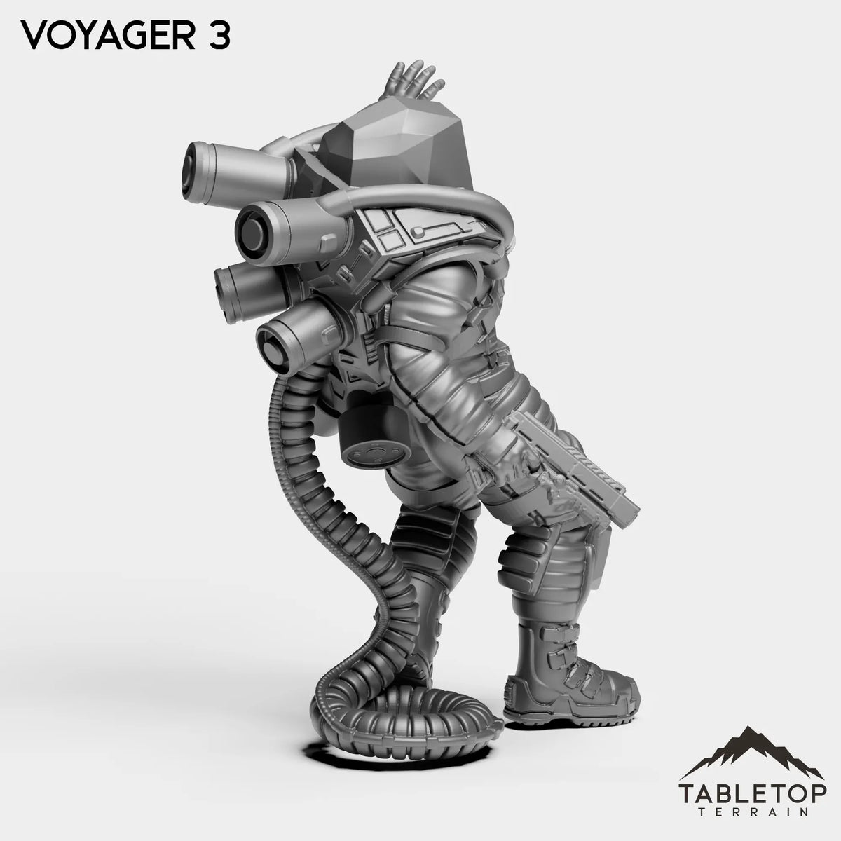 Tabletop Terrain Miniature Voyager Space Outfit