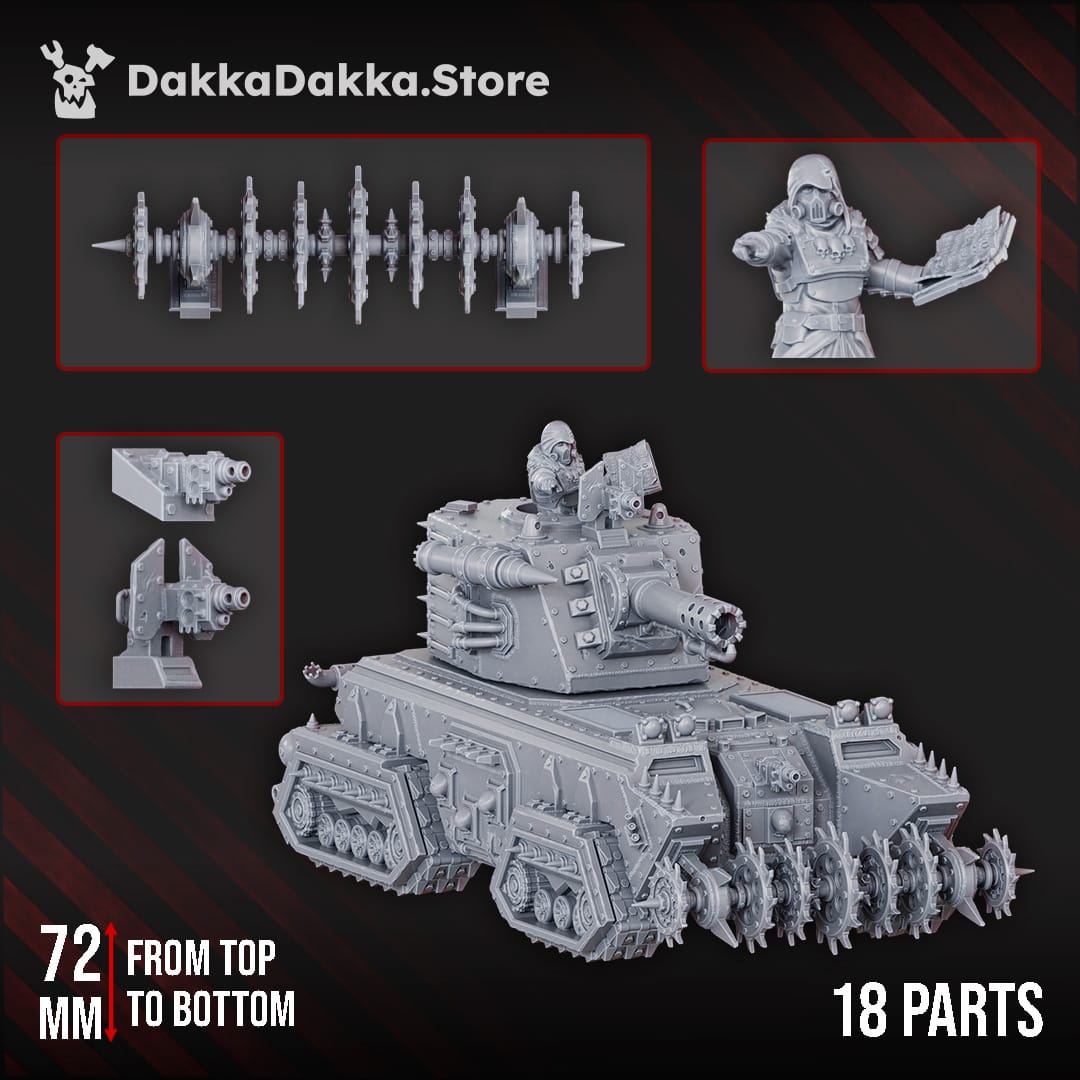 Tabletop Terrain Miniature Vultures APC - Armored Vagon