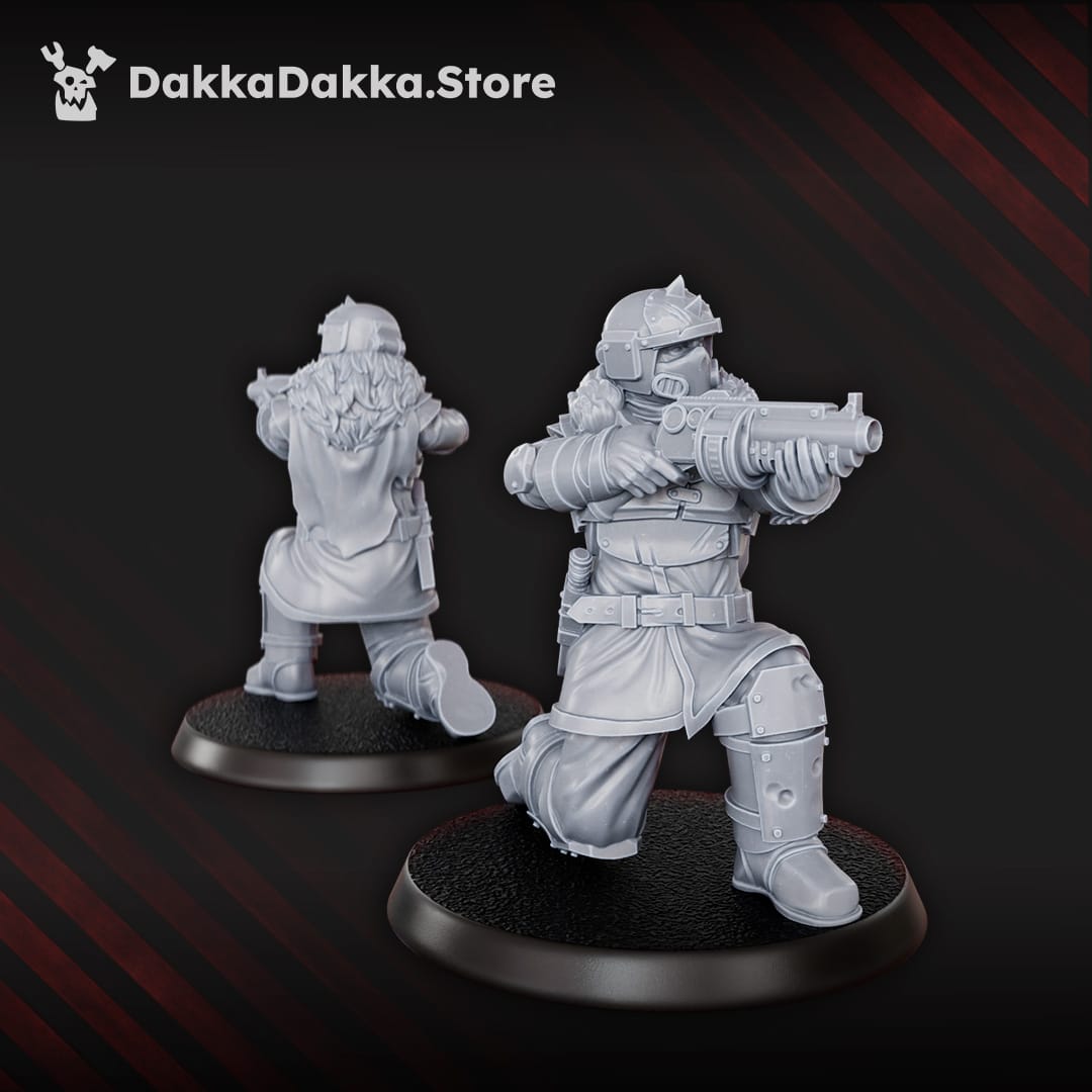 Tabletop Terrain Miniature Vultures Gang x17