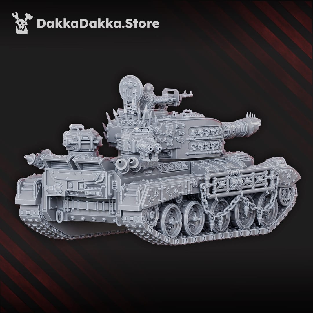 Tabletop Terrain Miniature Vultures Main Battle Tank