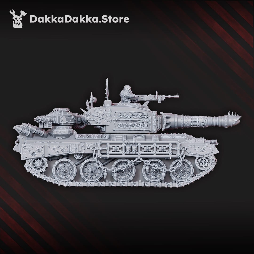 Tabletop Terrain Miniature Vultures Main Battle Tank