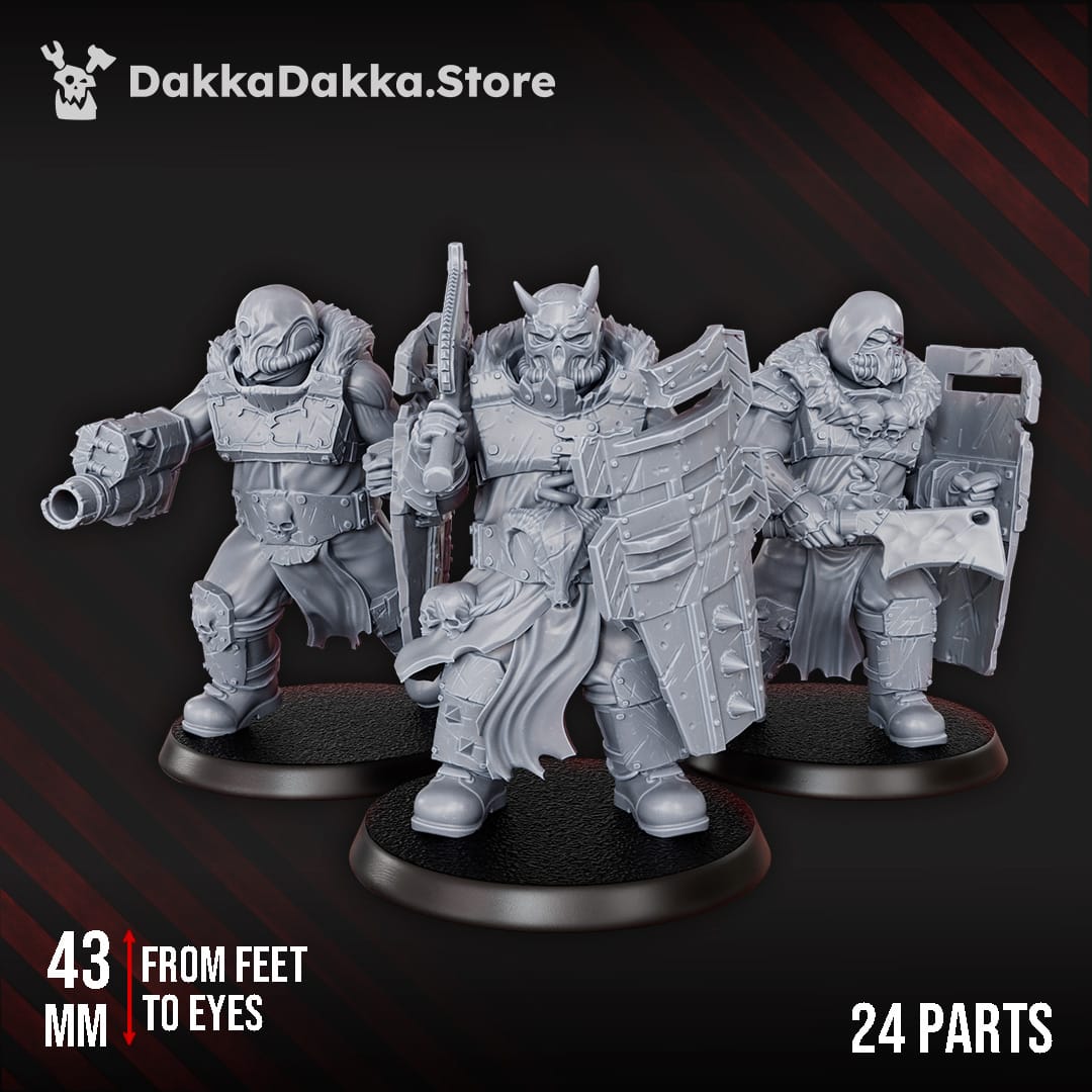 Tabletop Terrain Miniature Vultures Ogres (redesign)