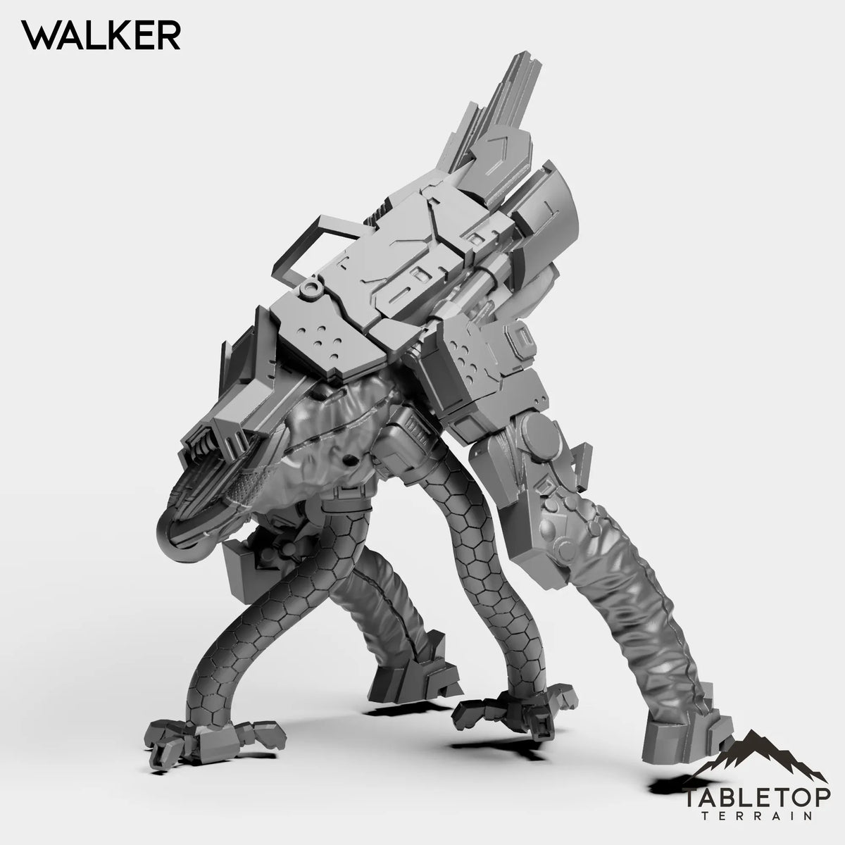 Tabletop Terrain Miniature Walker - Human Hybrids