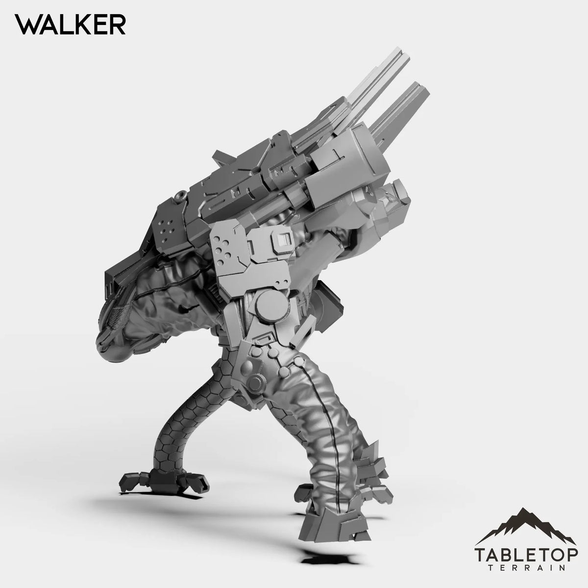 Tabletop Terrain Miniature Walker - Human Hybrids