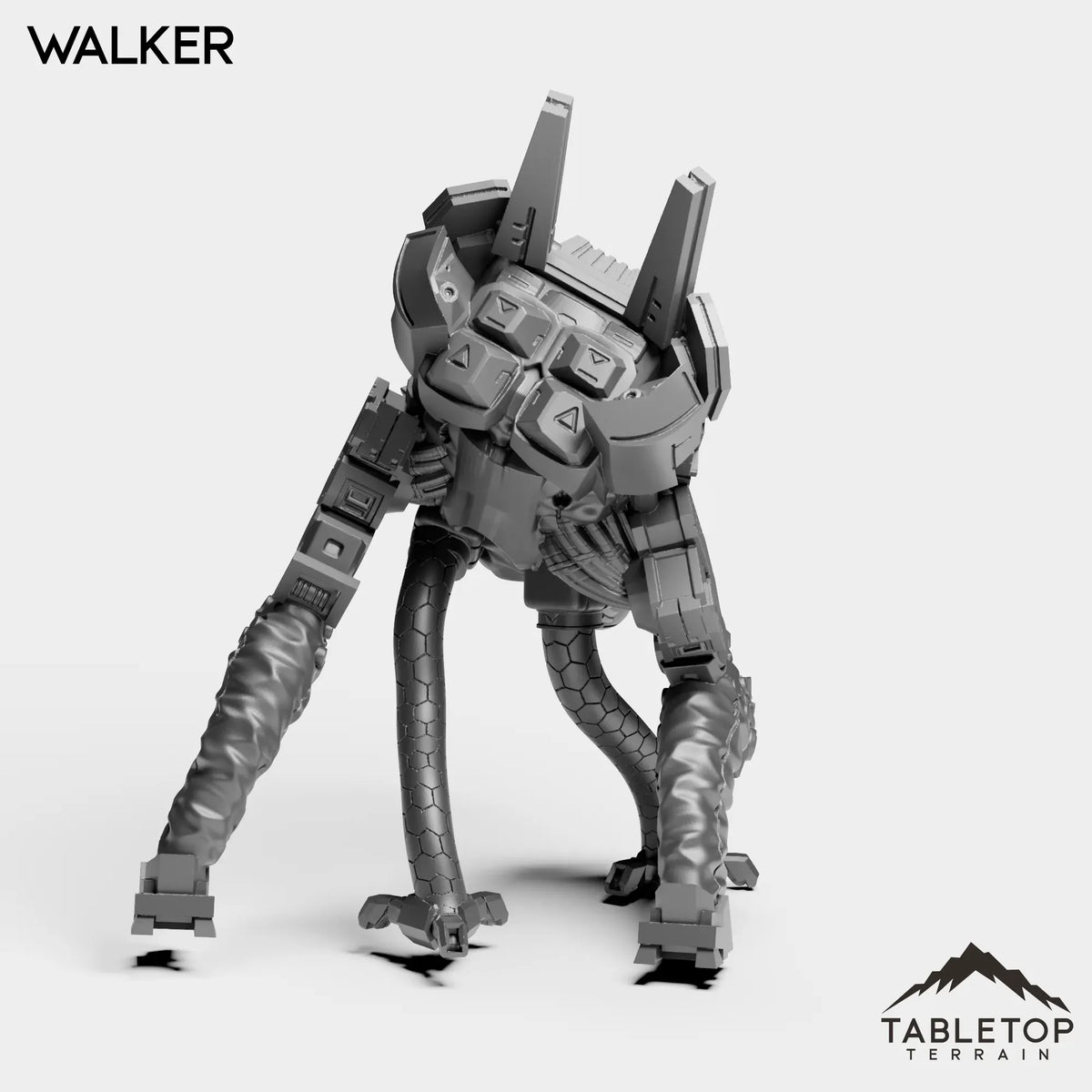 Tabletop Terrain Miniature Walker - Human Hybrids