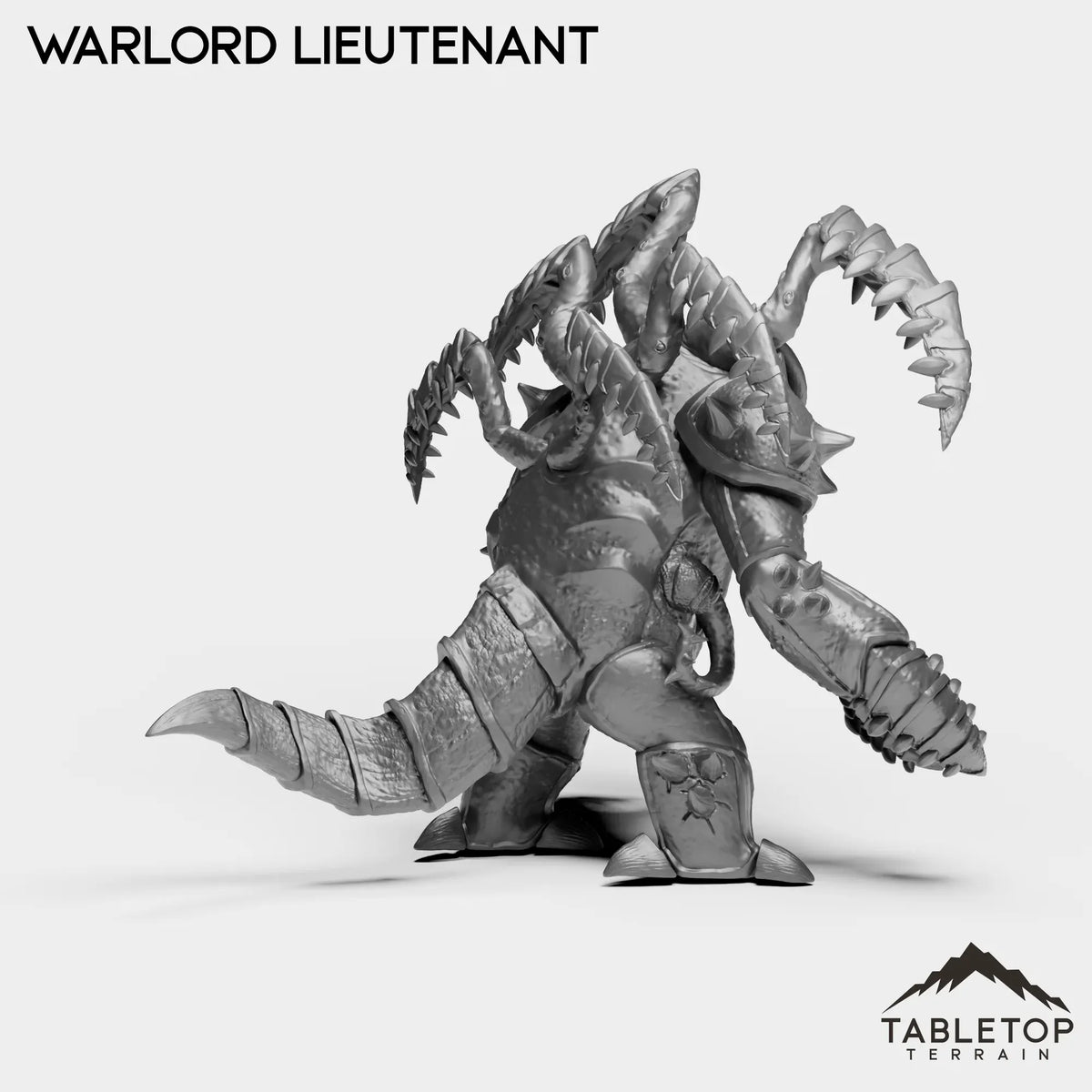 Tabletop Terrain Miniature Warlord Lieutenant
